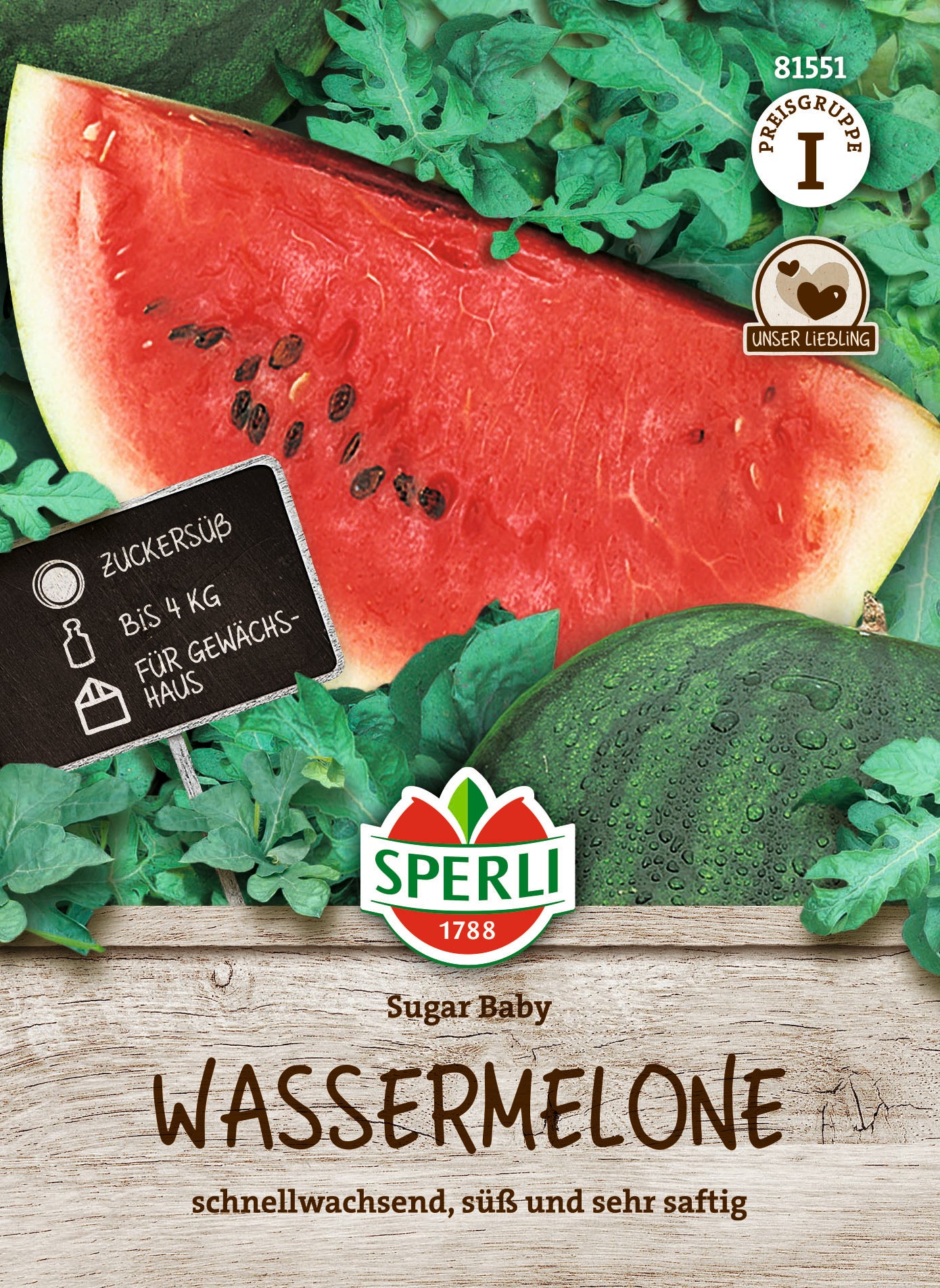 Wassermelonensamen Sugar Baby