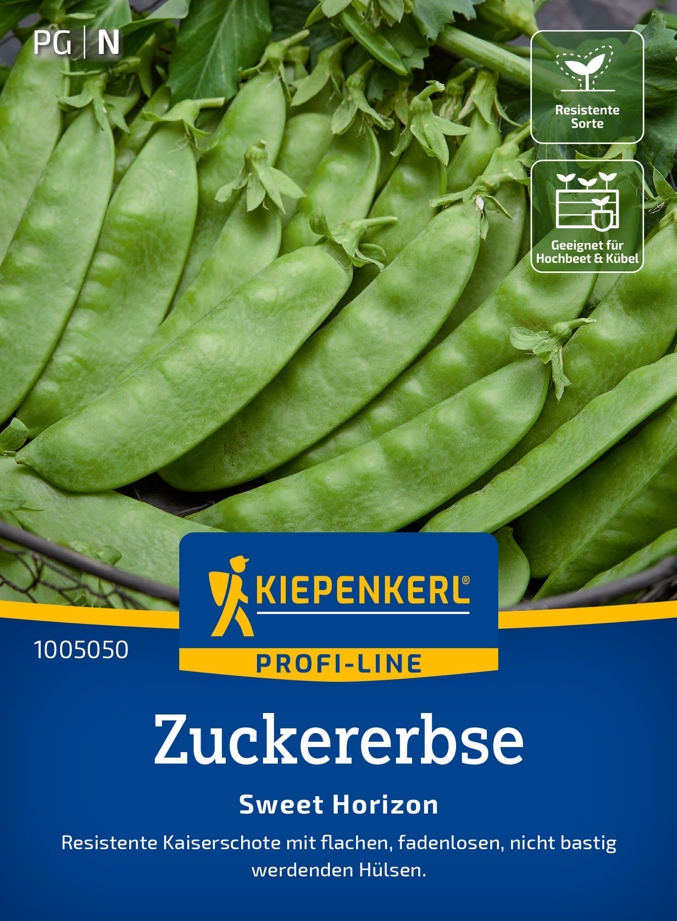 Zuckererbse Sweet Horizon