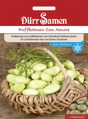 Puffbohnen dreifach weiße