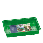 Anzuchthaus M 36 x 22 x 13 cm, mit Belüftung, sehr stabil, bruchsicherer Deckel