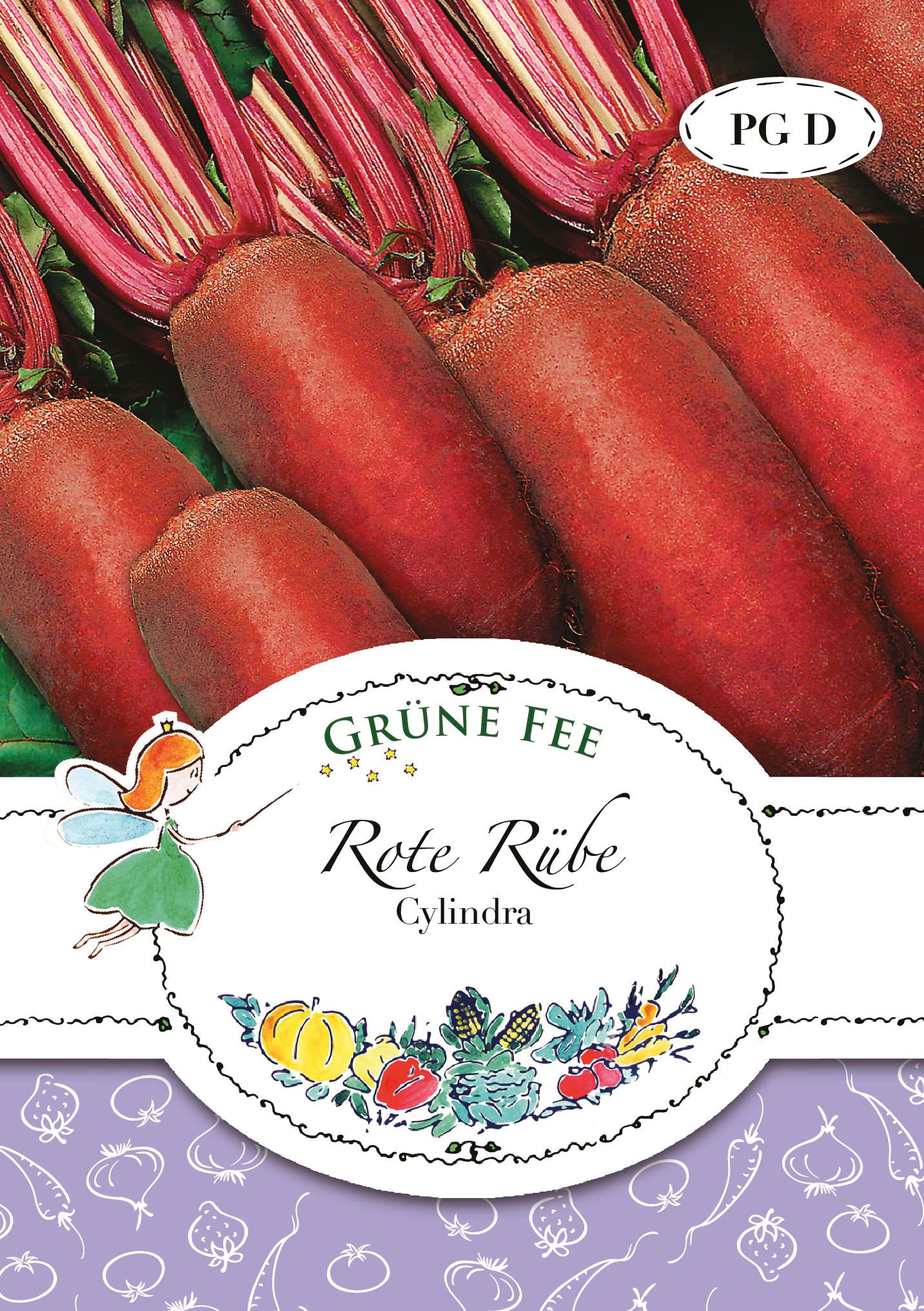 Rote Rübe Cylindra