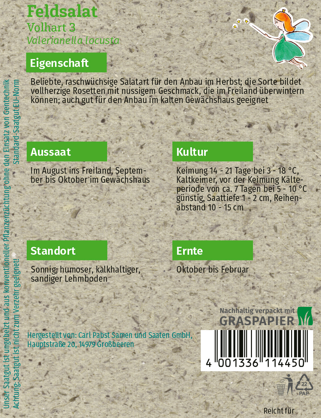 Feldsalat Volhart 3