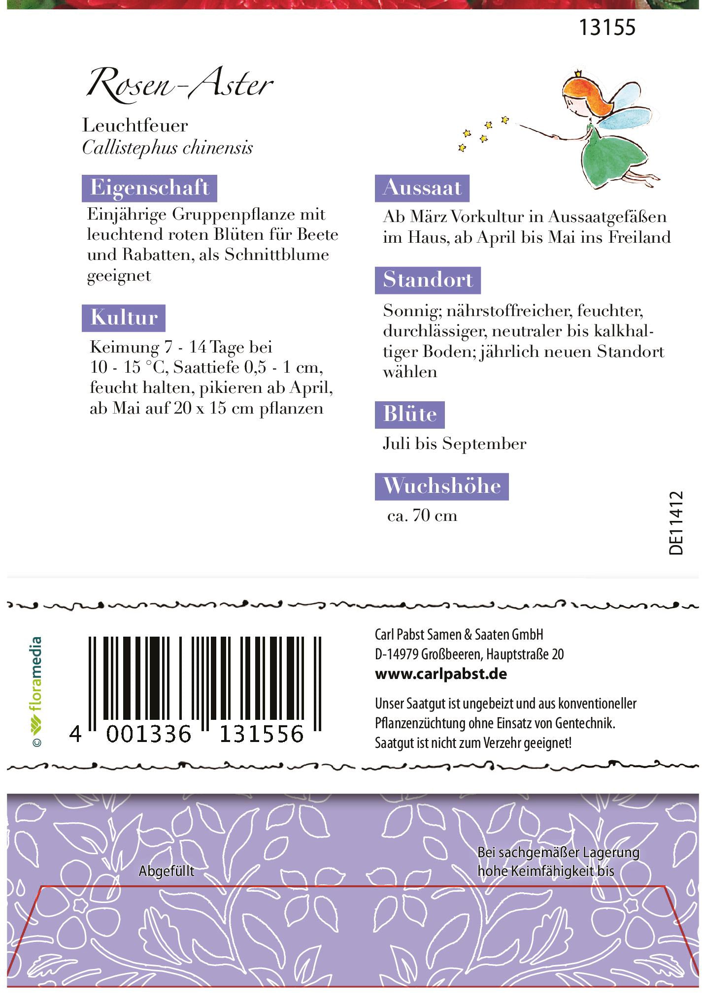 Rosen-Aster Leuchtfeuer