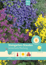 Steingarten-Stauden Winterharte Mischung