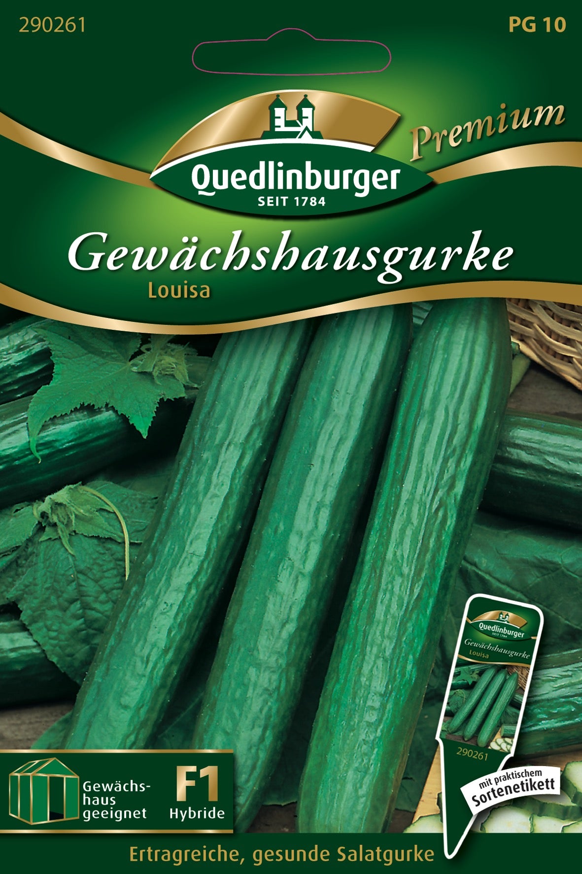 Gewächshausgurken Louisa