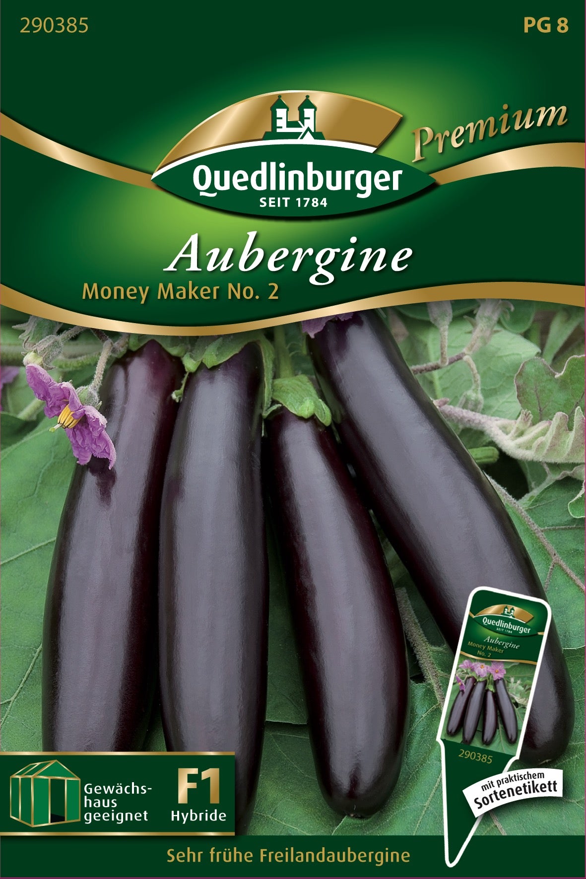 Freiland-Auberginen Money Maker No. 2