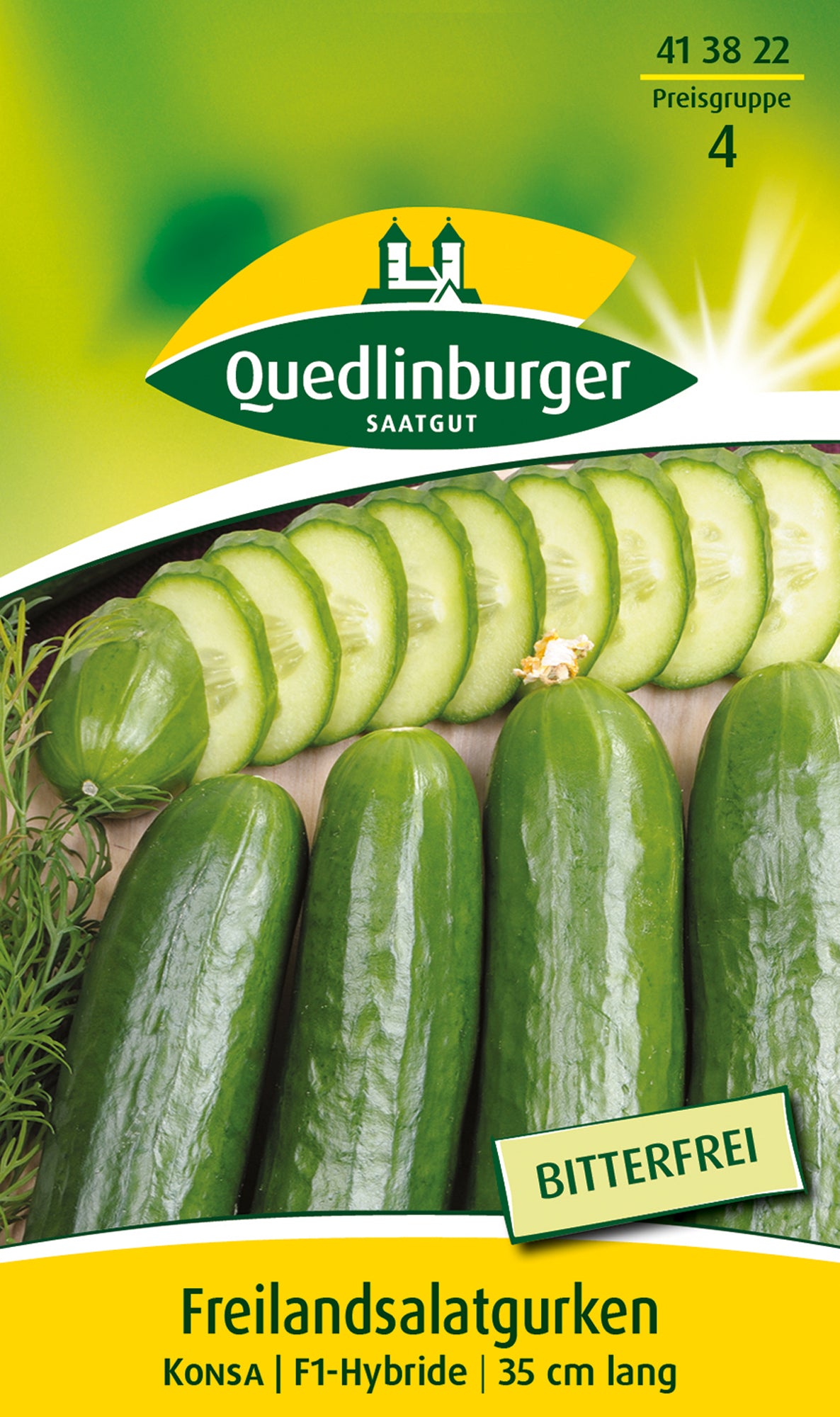Freilandsalat-Gurken Konsa