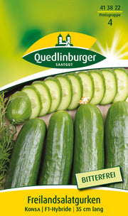 Freilandsalat-Gurken Konsa
