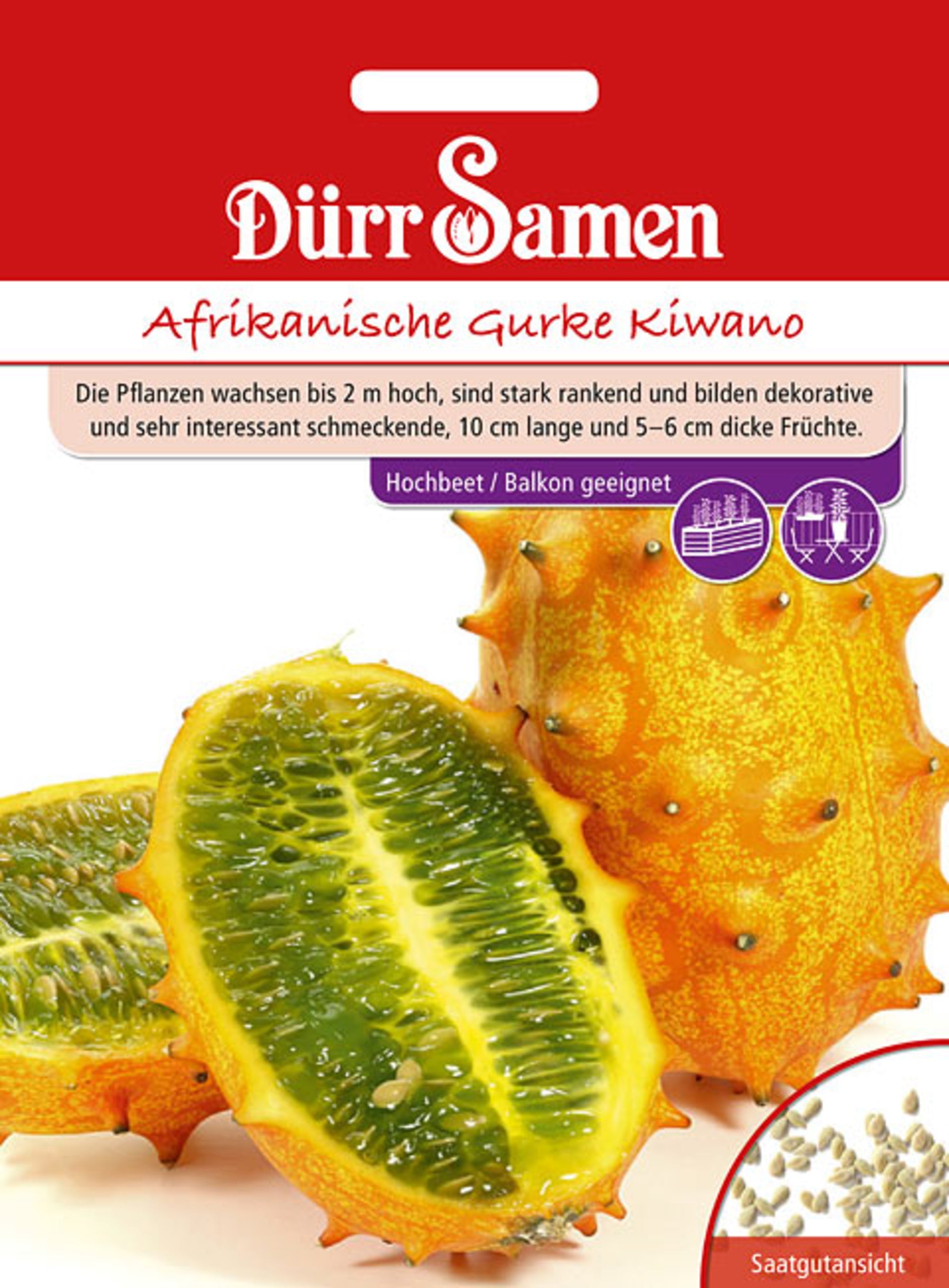 Afrikanische Gurke Kiwano