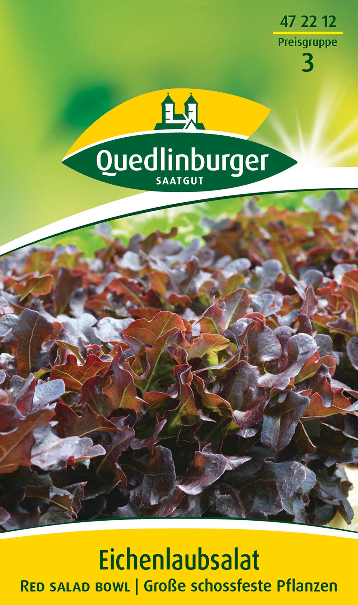 Eichenlaub-Salat Red Salad