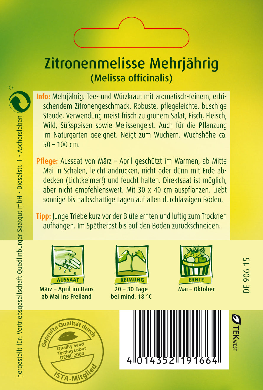 Zitronenmelisse