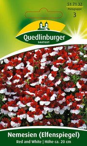 Nemesie (Elfenspiegel) Red and White