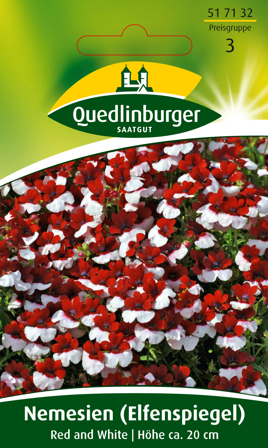 Nemesie (Elfenspiegel) Red and White