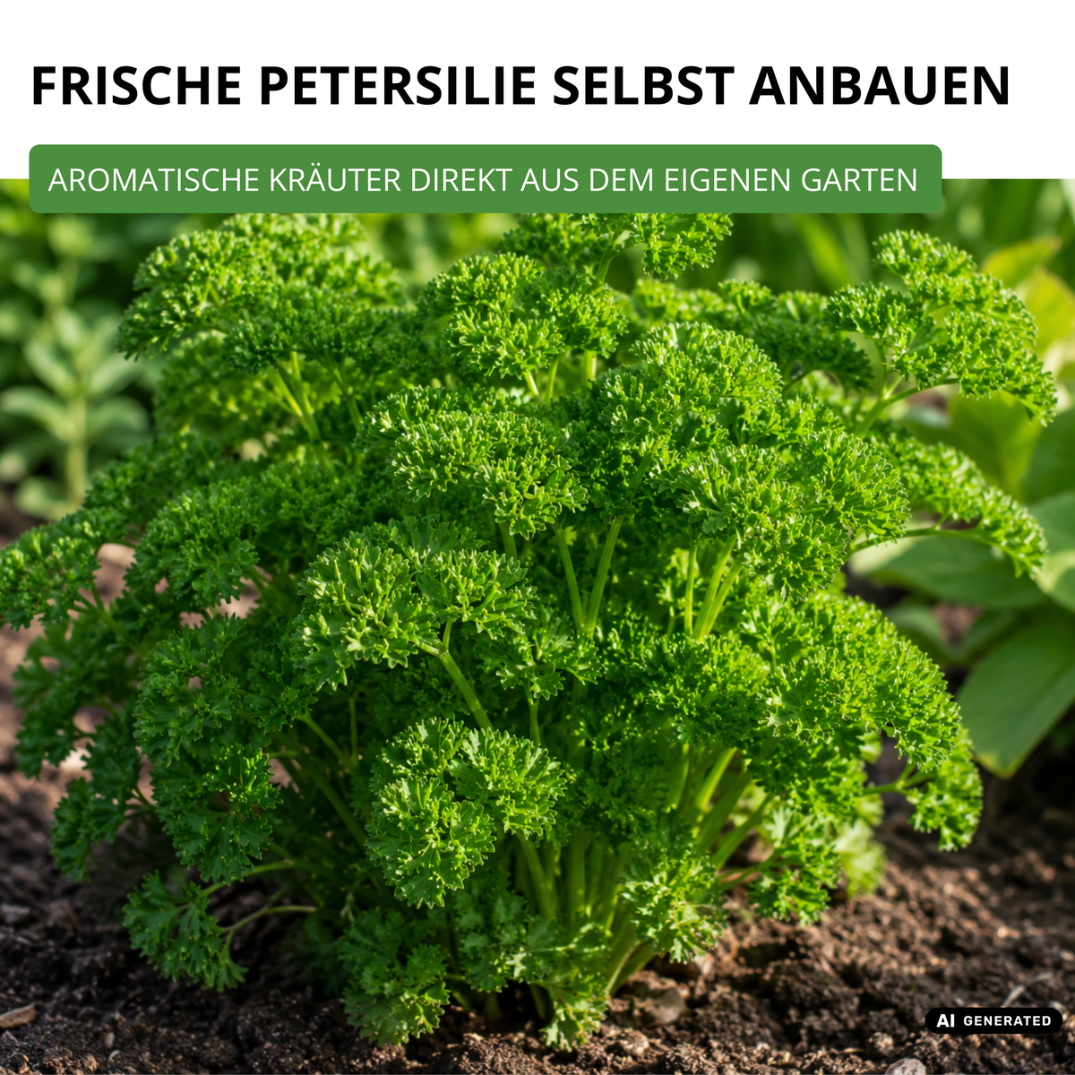 Petersilie Mooskrause 2 Saatgut