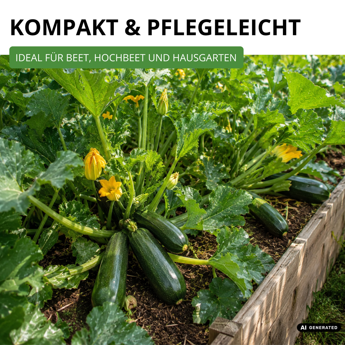 Zucchini Black Beauty Saatgut