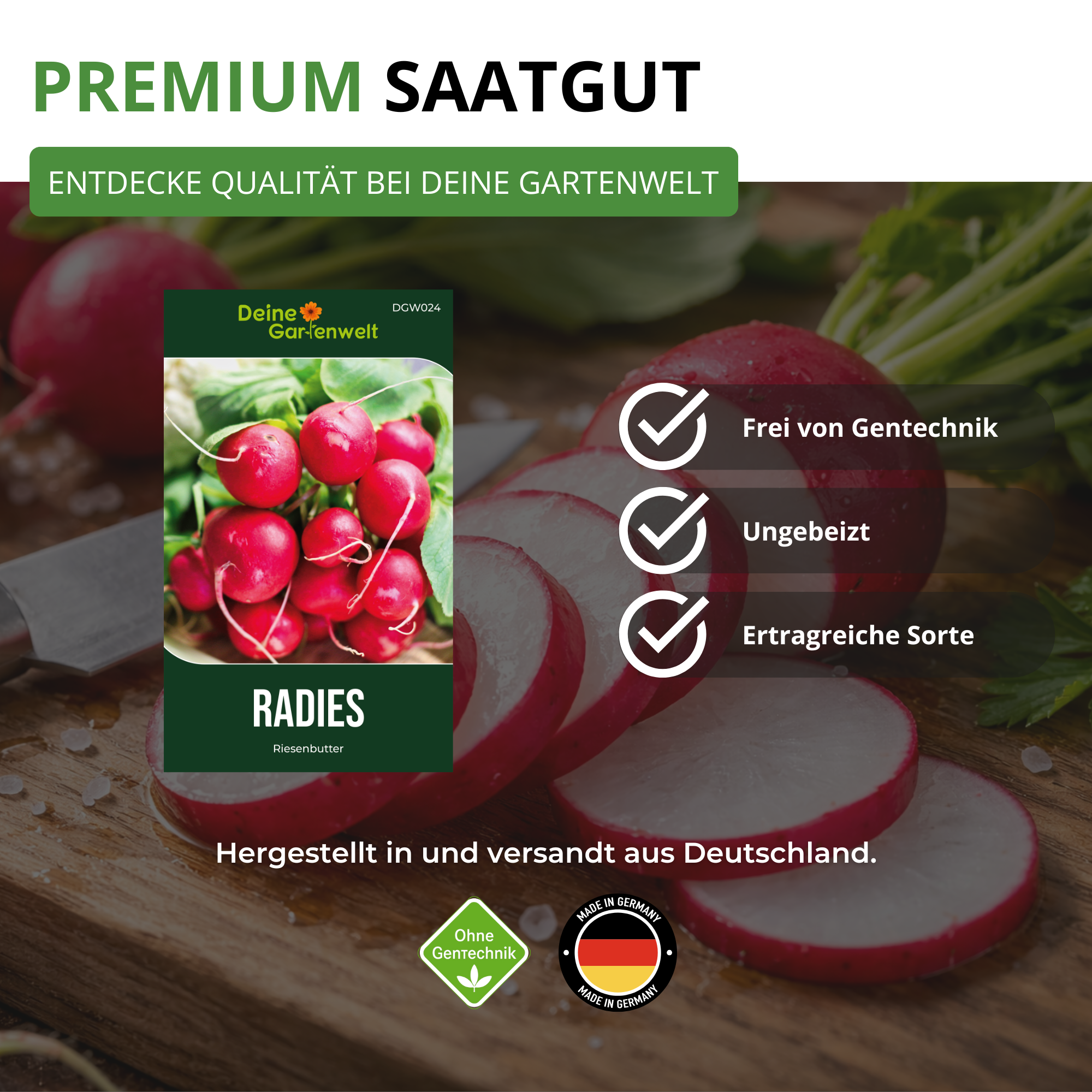 Radieschen Riesenbutter