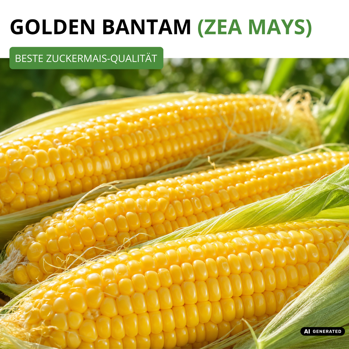Zuckermais Golden Bantam Saatgut