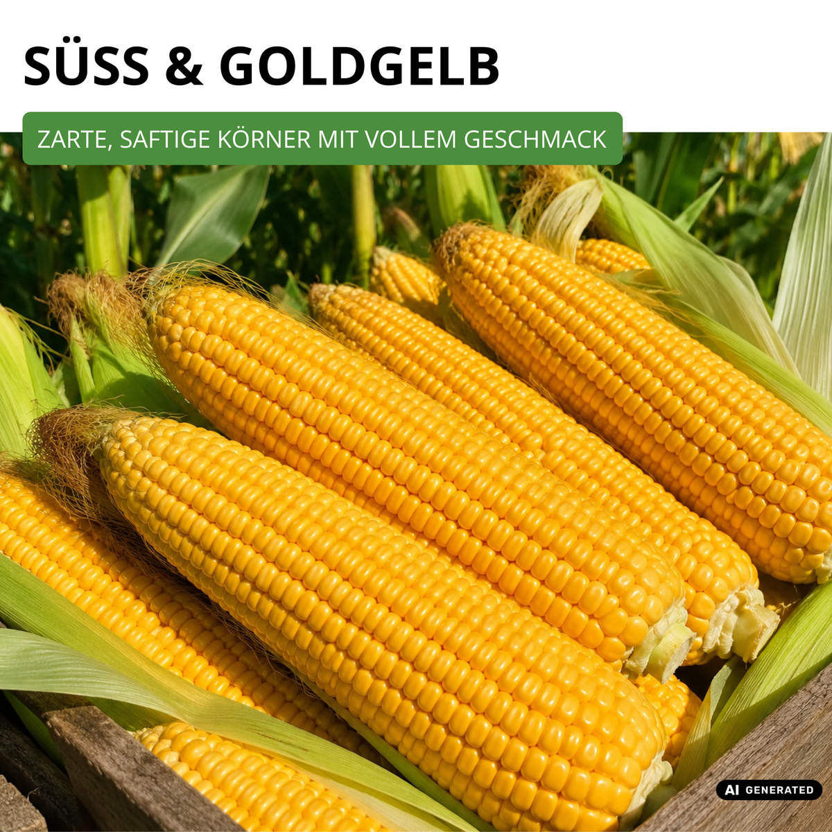 Zuckermais Golden Bantam Saatgut