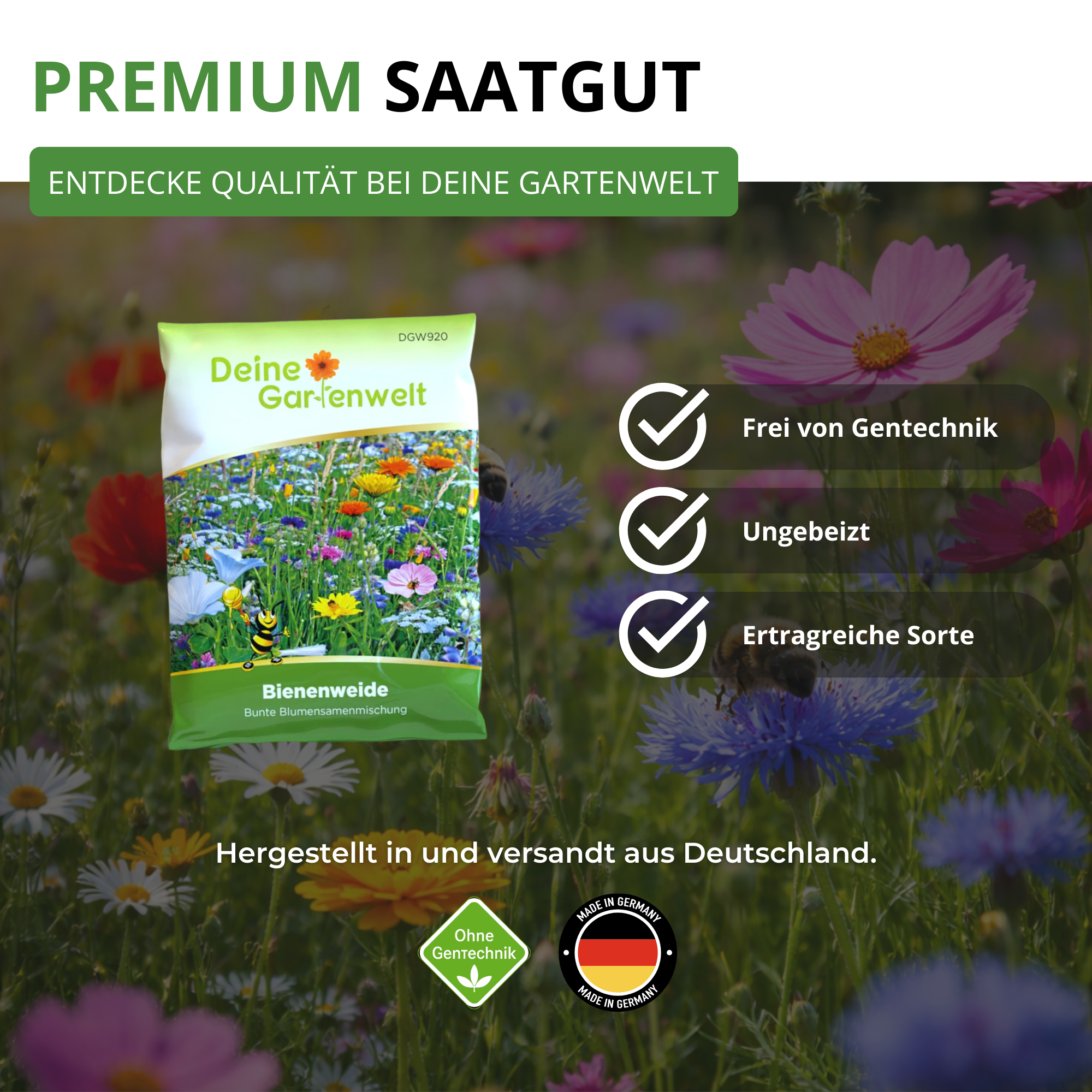 Bienenweide Blumenmischung 100 g