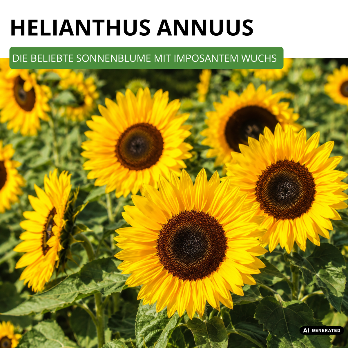 Sonnenblume Einfache Riesen Saatgut