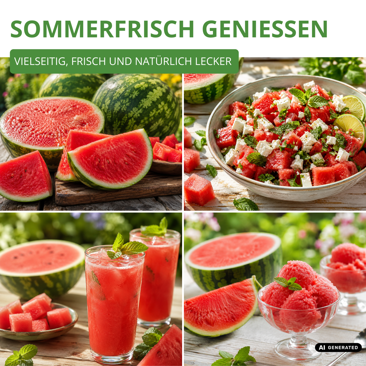 Wassermelone Sugar Baby Saatgut