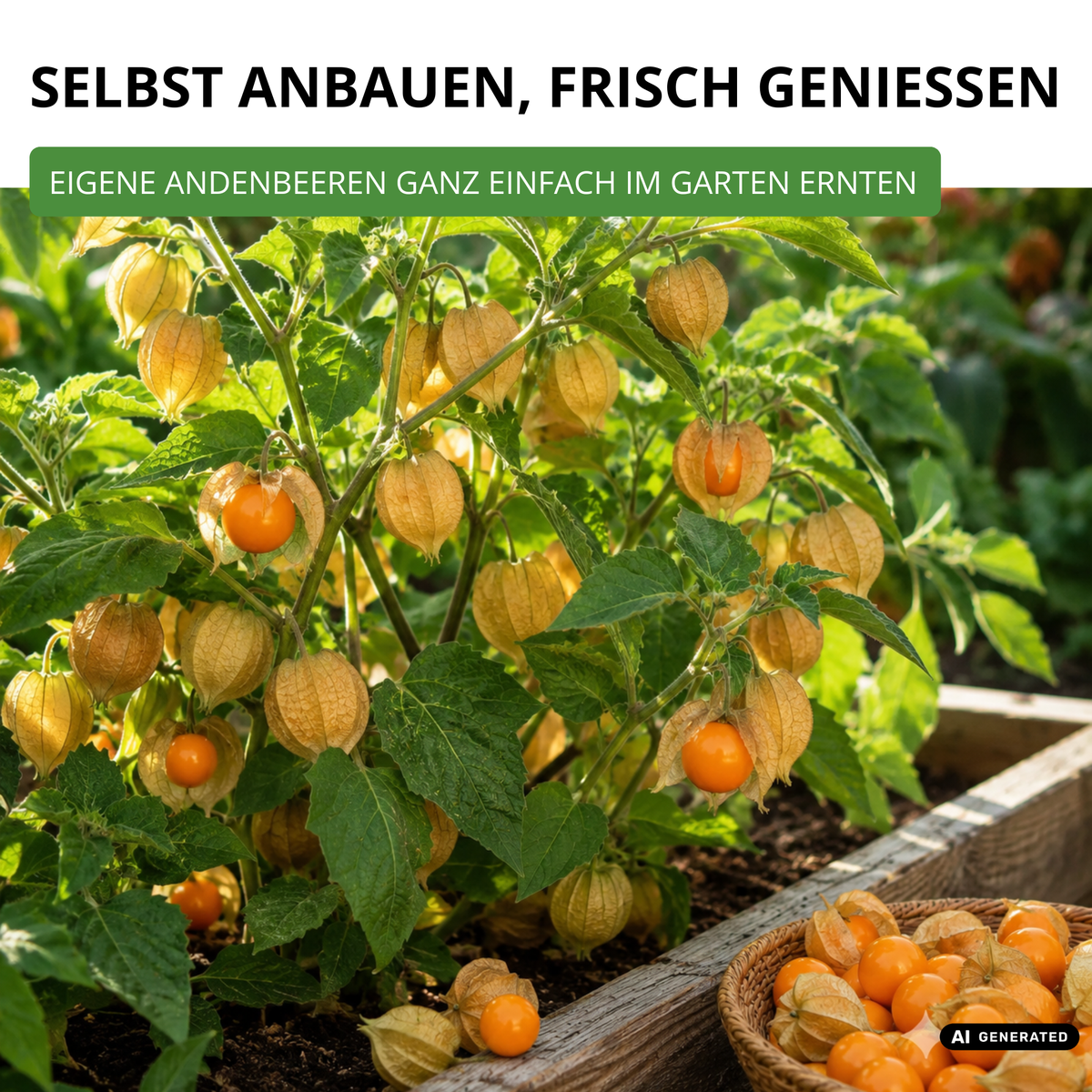 Physalis Andenbeere Kapstachelbeere Saatgut