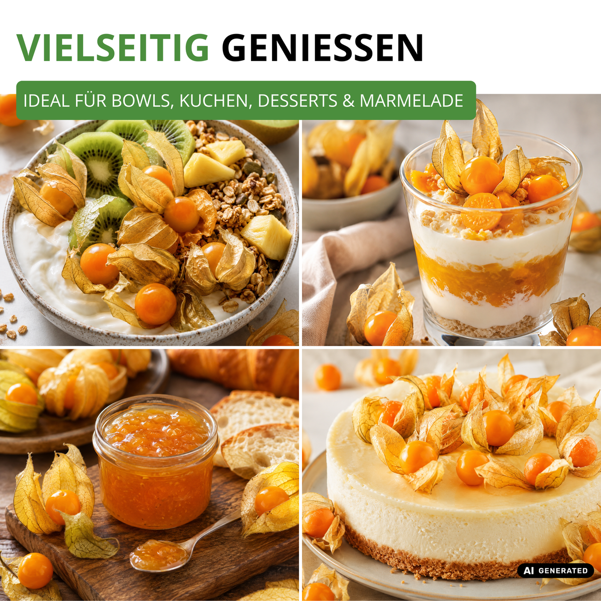 Physalis Andenbeere Kapstachelbeere Saatgut