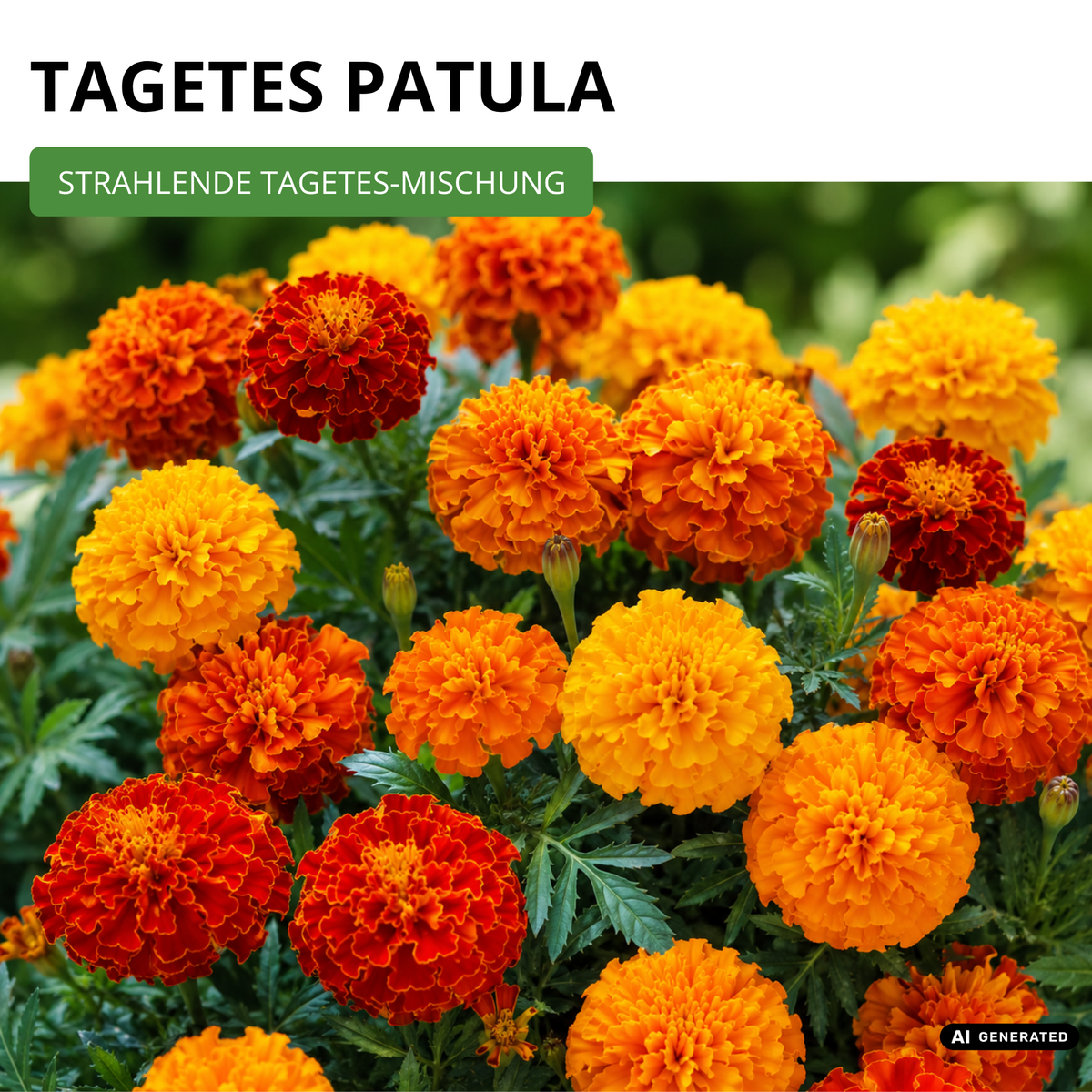 Studentenblume Tagetes Bonita Mischung Saatgut