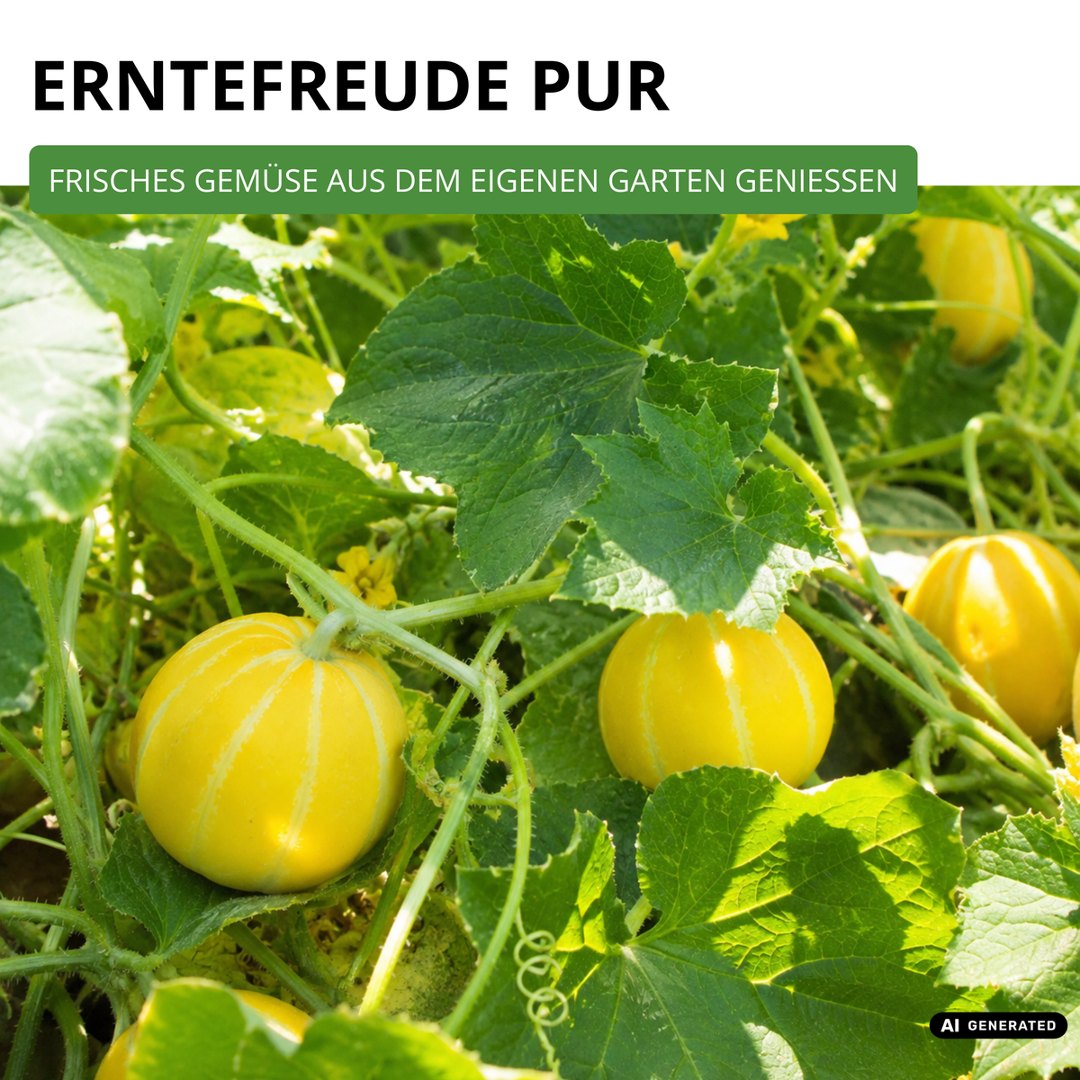 Zitronengurke Lemon Saatgut