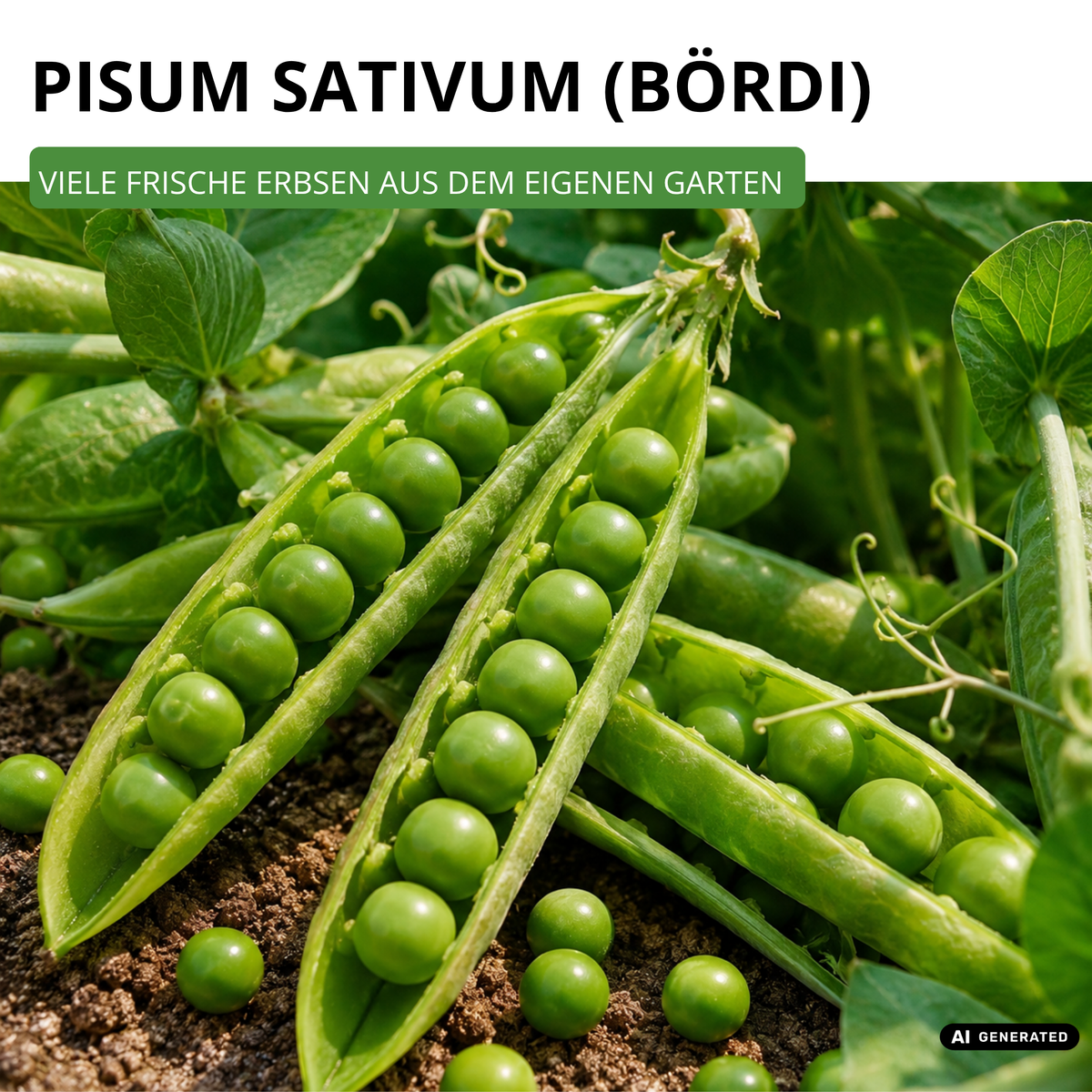 Markerbse Bördi Saatgut