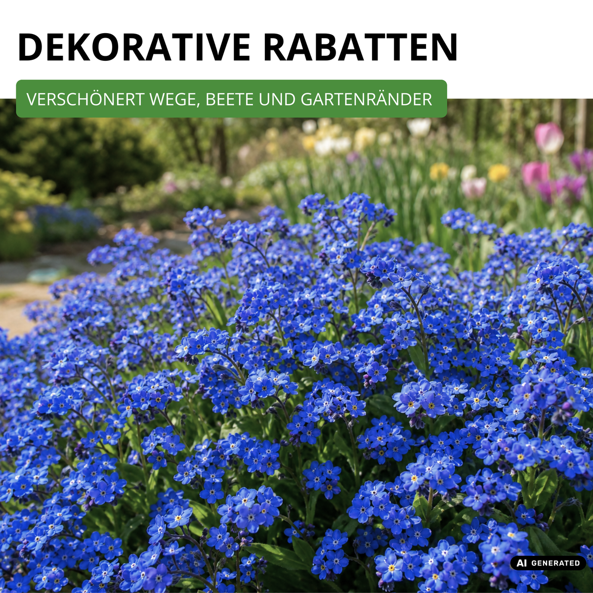 Vergissmeinnicht Indigo Compacta Blue Saatgut