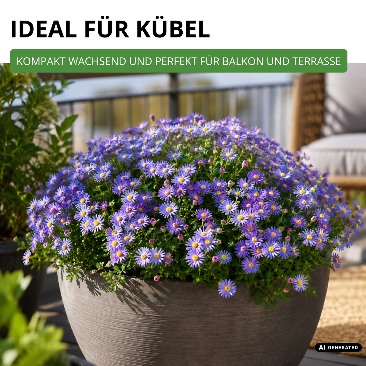 Australisches Gänseblümchen Blau Saatgut