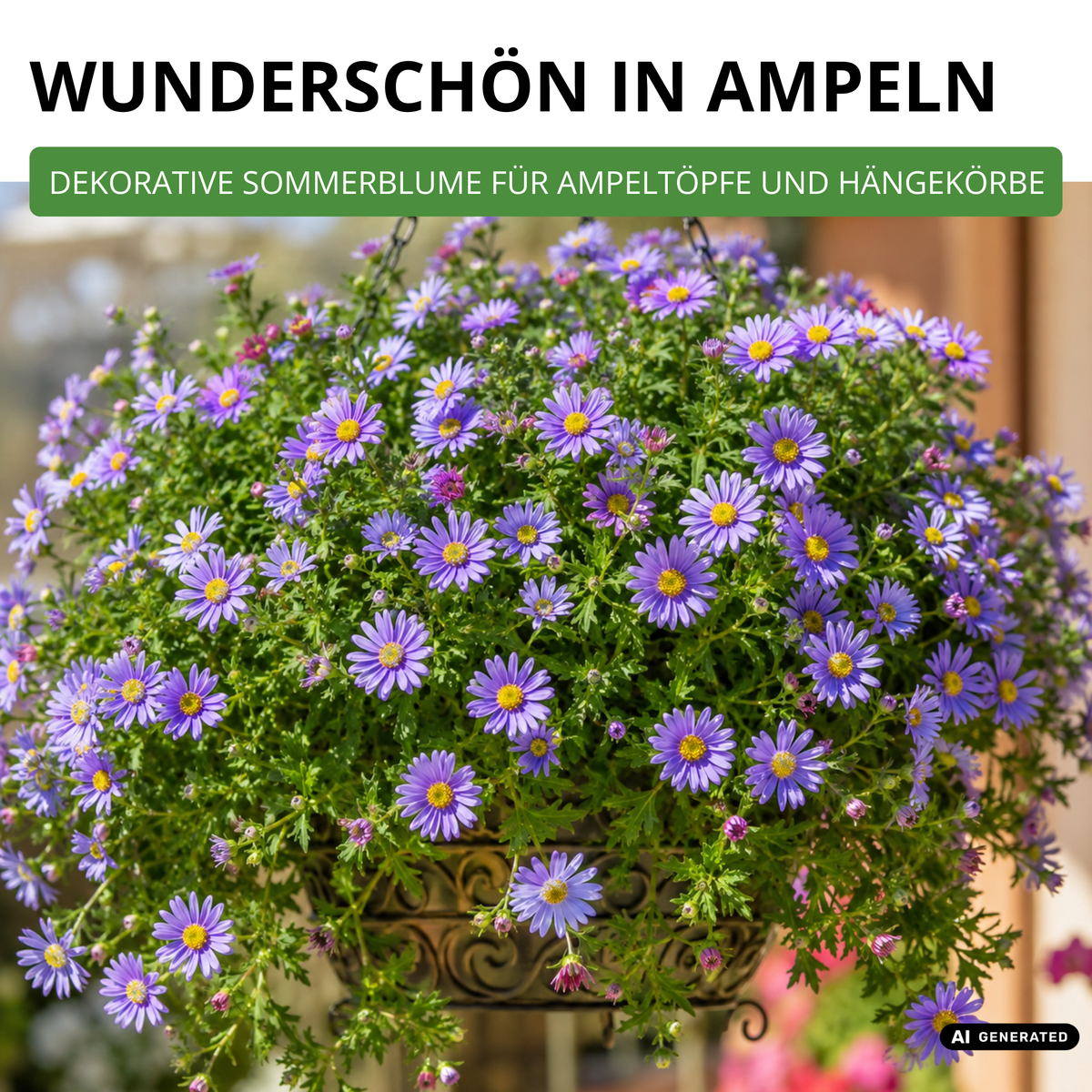 Australisches Gänseblümchen Blau Saatgut