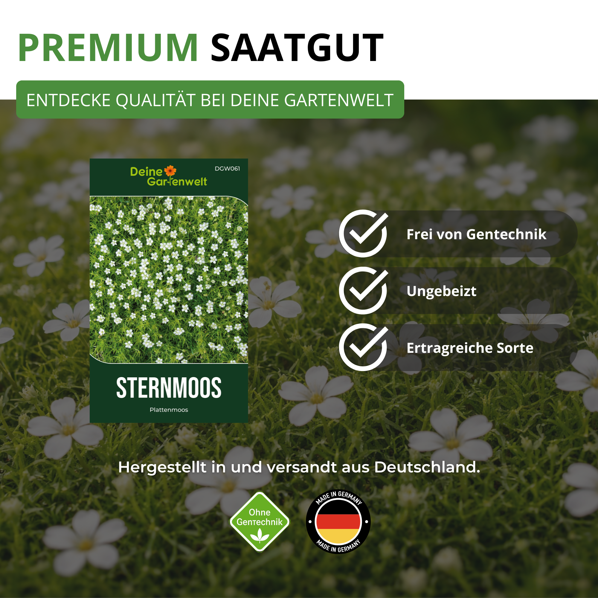 Mastkraut - Plattenmoos