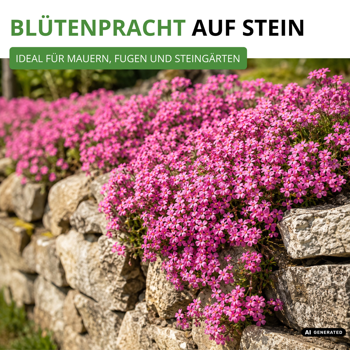 Blaukissen Rosa Rot Saatgut