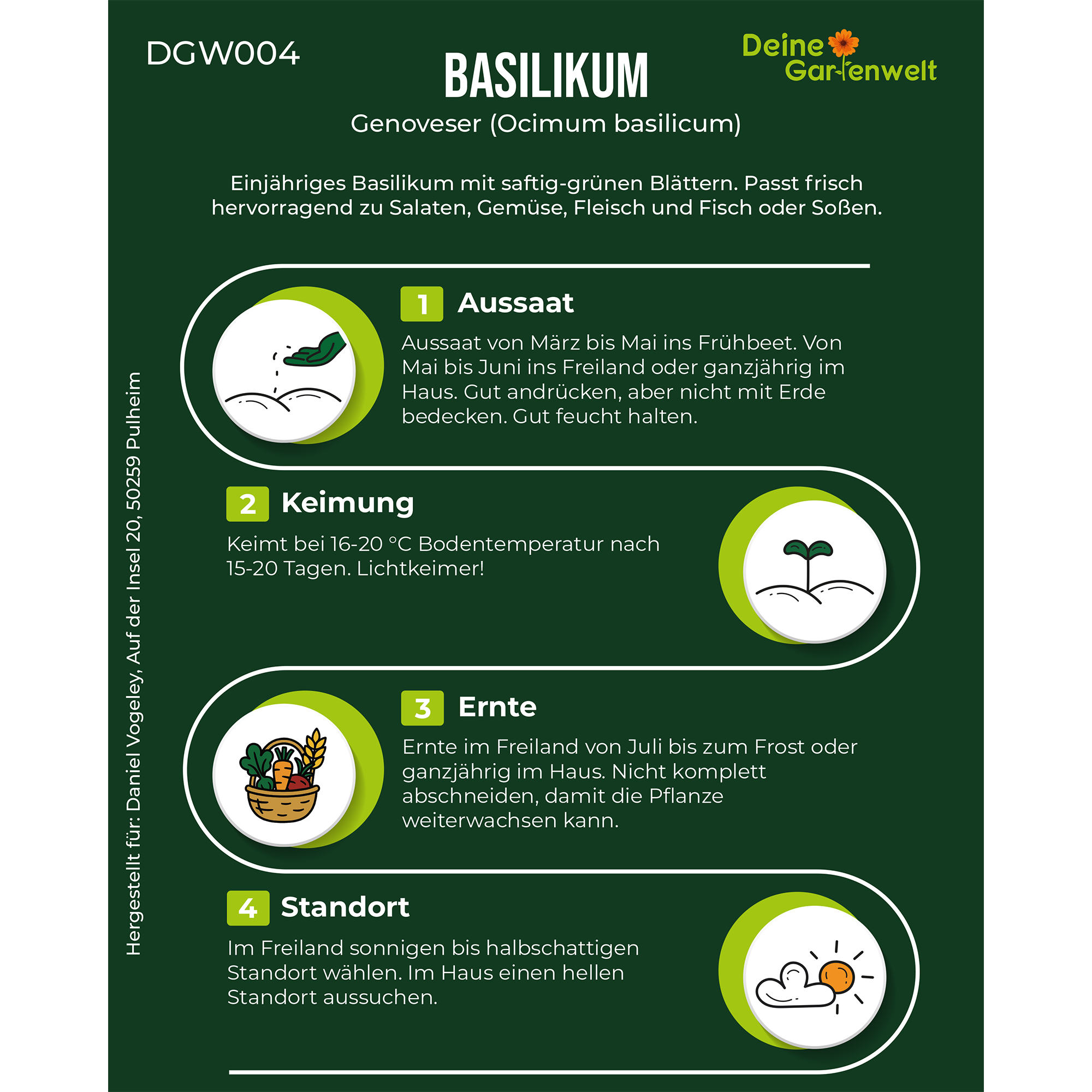 Basilikum Genoveser
