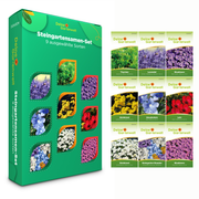Steingartensamen-Set mit 9 Sorten