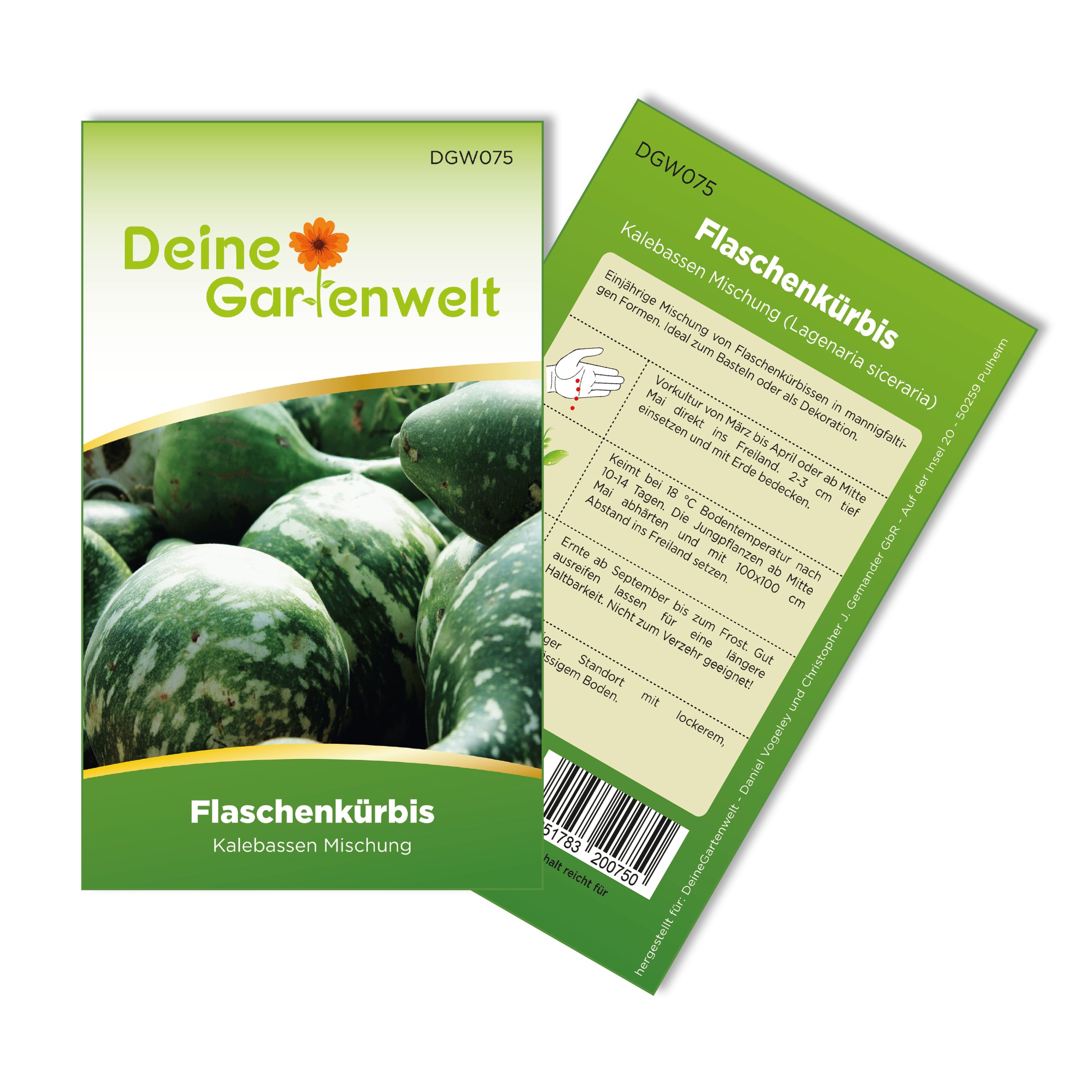 Flaschenkürbis Mischung