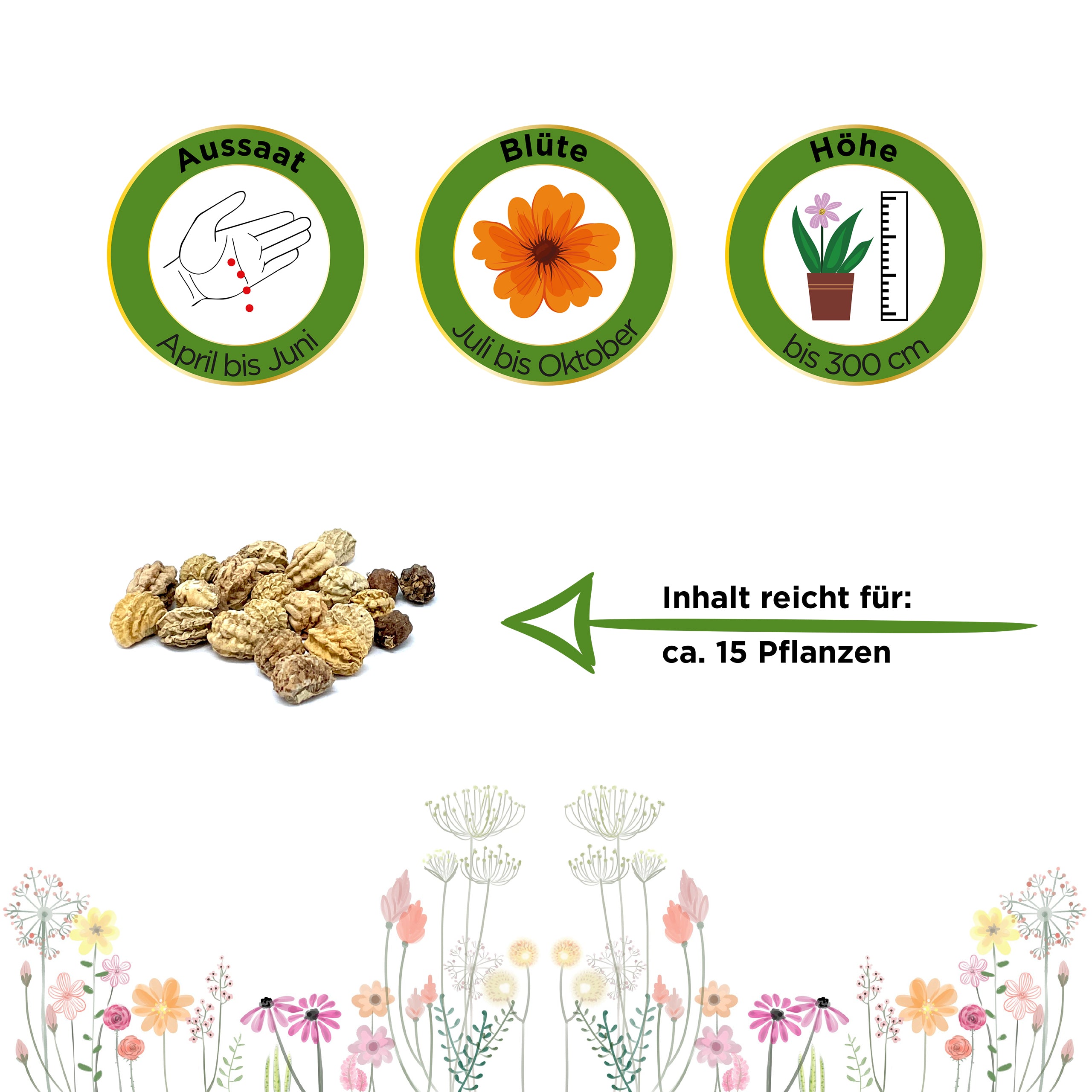 Kapuzinerkresse Rankende Mischung