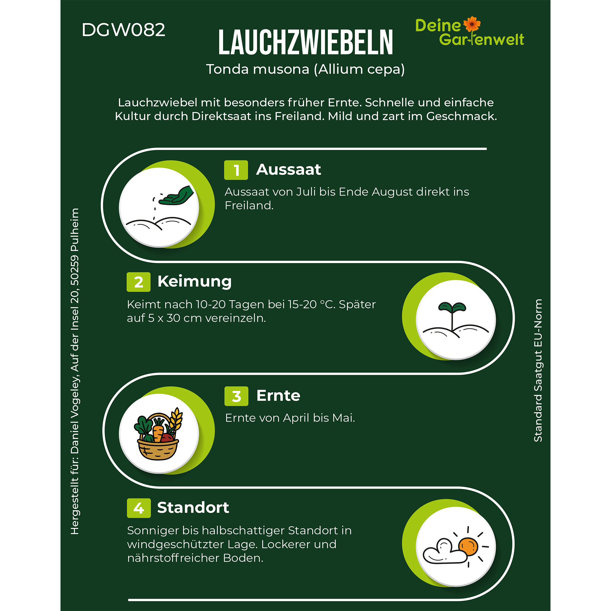 Lauchzwiebeln Tonda musona