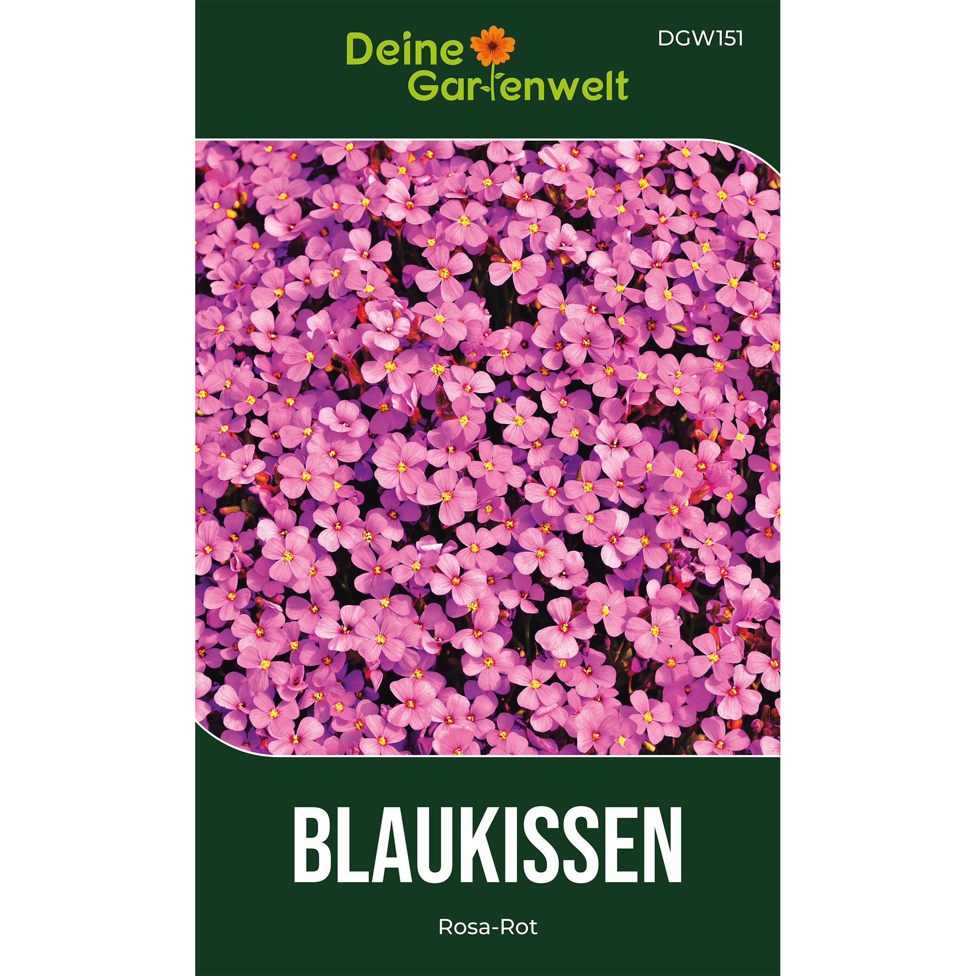 Blaukissen Rosa-Rot