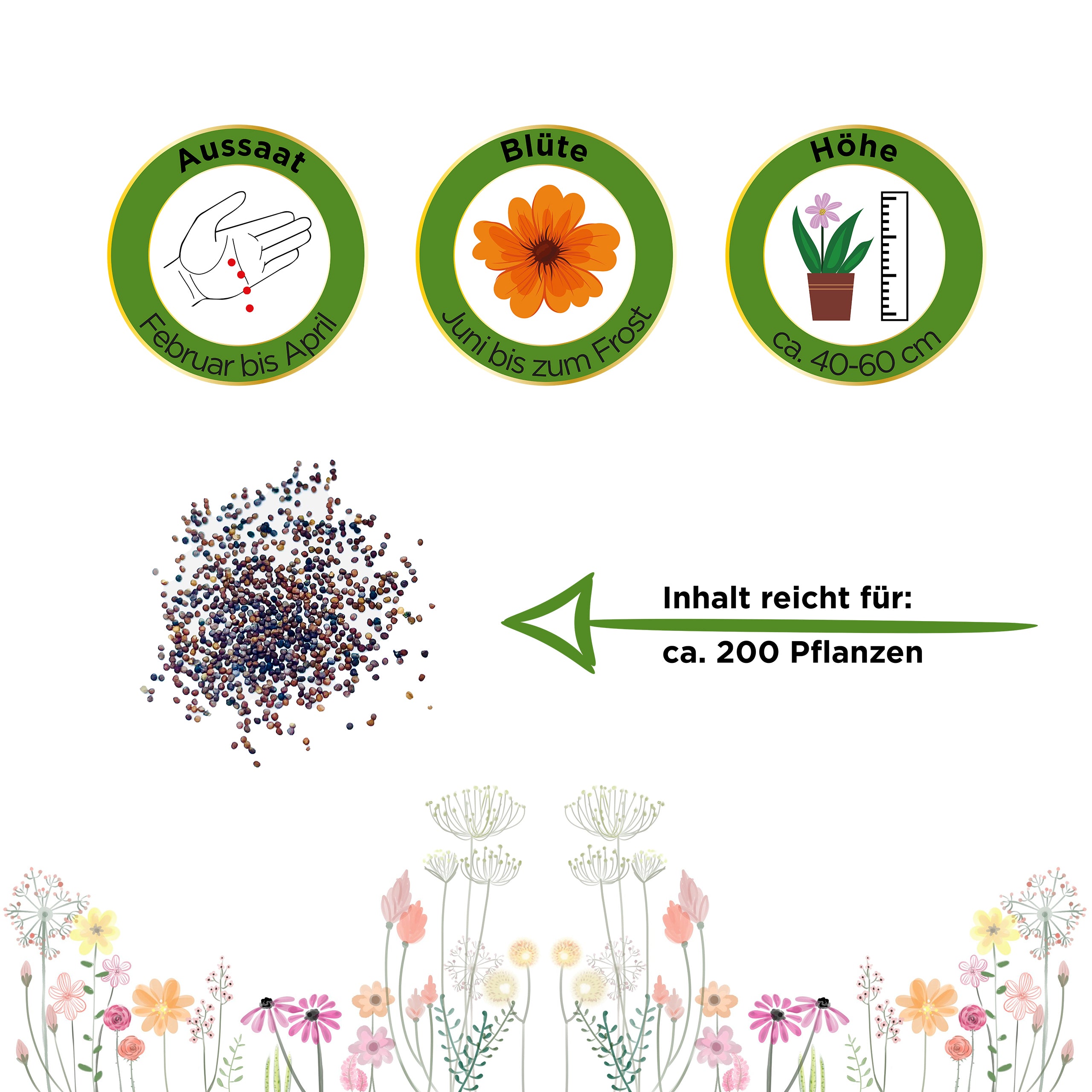 Petunien Einfache Mischung